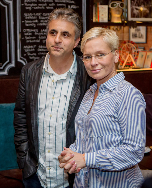 Bárdos András és Máté Kriszta