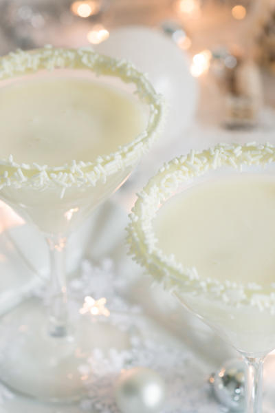 Így készül a hófehér karácsonyi koktél