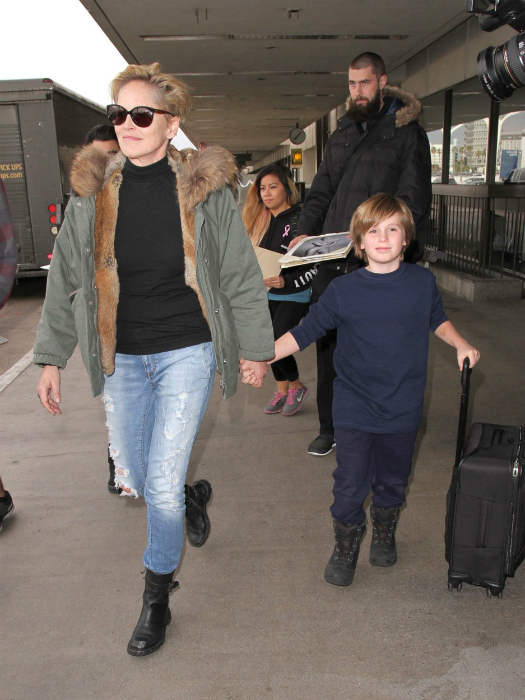 Így néz ki Sharon Stone nagyfia Így néz ki Sharon Stone nagyfia