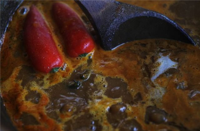 Fotó: Csipetkével készült alföldi marhagulyás (Bugány János - MTI)