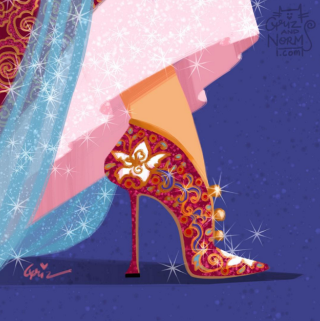 Top divattervezők álmodták újra a Disney hercegnők cipellőit