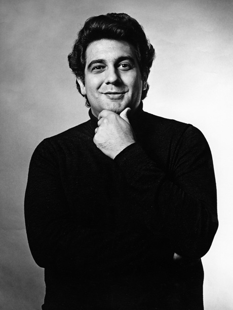 Plácido Domingo fiatalon