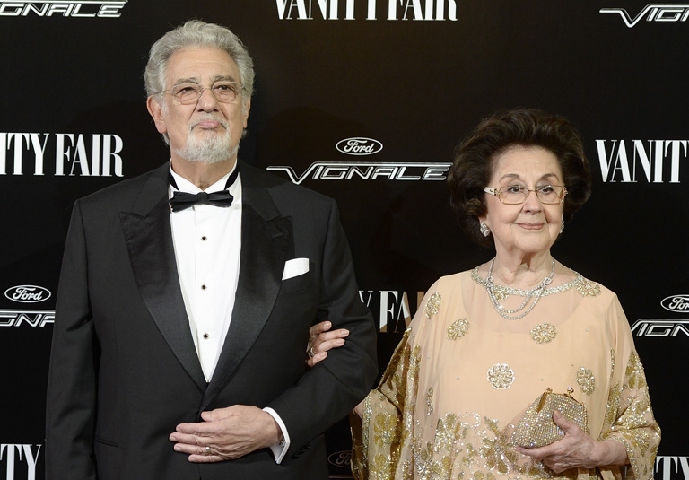 Plácido Domingo és Marta Ornelas