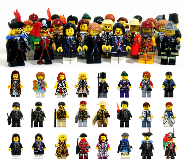 Legófiguráknak terveztek ruhakollekciót Legófiguráknak terveztek ruhakollekciót