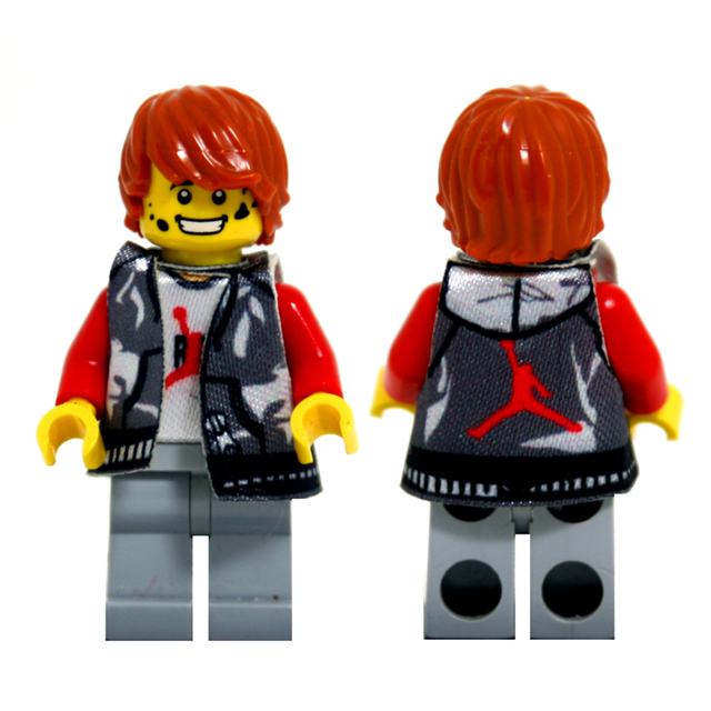 Legófiguráknak terveztek ruhakollekciót