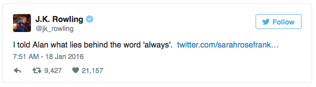 Nehéz a búcsú Alan Rickmantől: itt a videó, amiben a színész utoljára szerepelt 