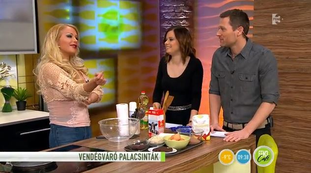 Kötény és hátul semmi: így főz Kelemen Anna