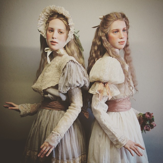 Megdöbbentően realisztikus arcokat fest a babáknak az orosz művész