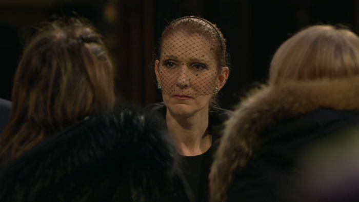 Celine Dion: megrázó felvételek a férje temetéséről