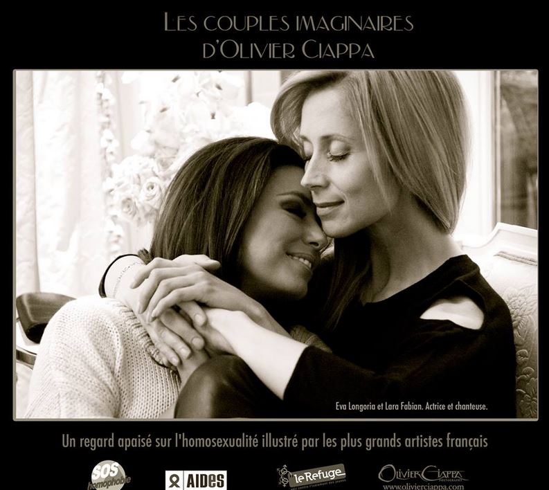 Eva Longoria leszbikus csókkal üzent Eva Longoria leszbikus csókkal üzent