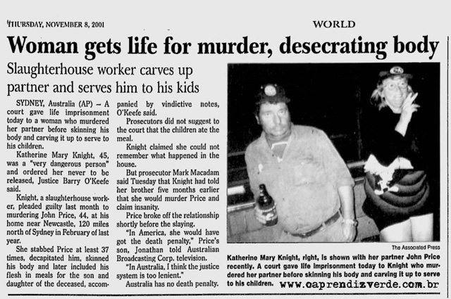 “Te vagy a következő, akit meg fogok főzni vacsorára