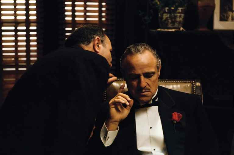 Marlon Brando a Keresztapa szerepében