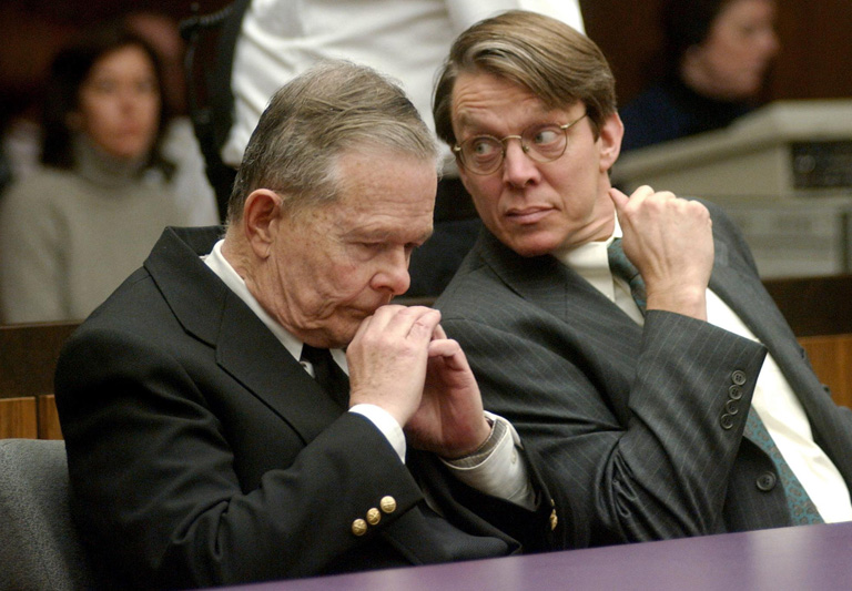 John Geoghen a bíróságon (Fotó: KEVIN WISNIEWSKI/AFP)
