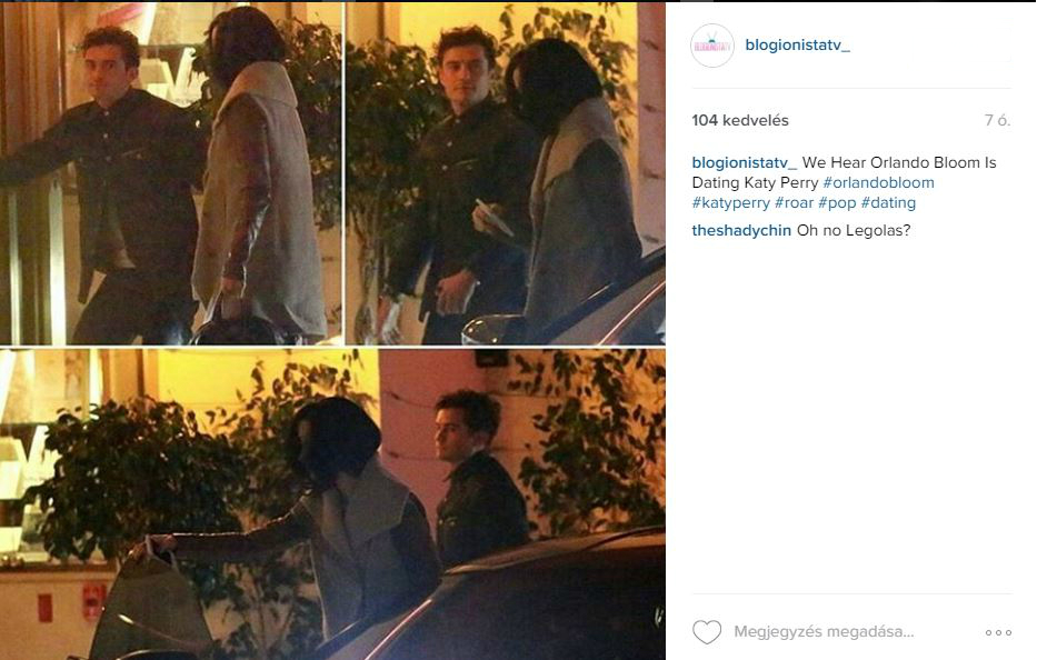 Lebuktak: Orlando Bloom és Katy Perry együtt vannak