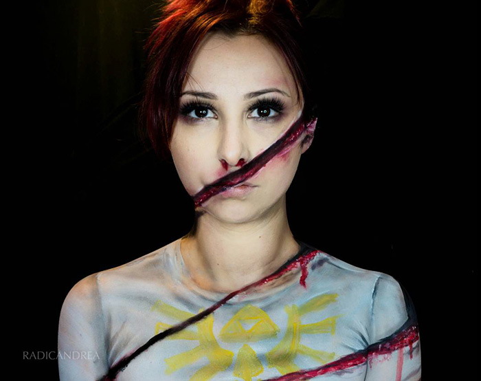 Ezektől a félelmetes sminkektől ne csodálkozz, ha rémálmaid lesznek - képek