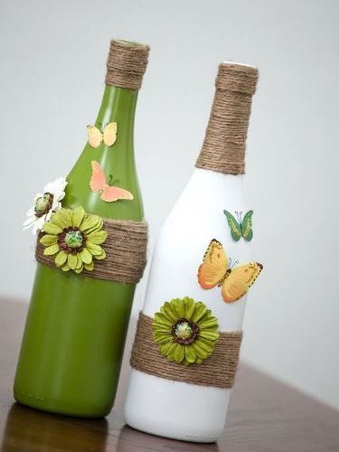 6 gyönyörű tavaszi üvegdekoráció