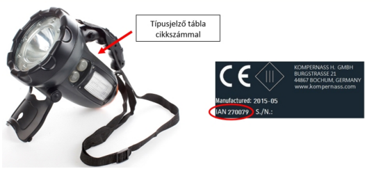 Veszélyes lámpát rendelt vissza a Lidl