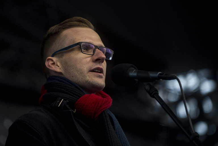 Pukli István, a budapesti Teleki Blanka Gimnázium igazgatója (Fotó: MTI)