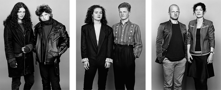 Carole és Serge, 1982, 1988, 2014 (Fotó: Barbara Davatz)