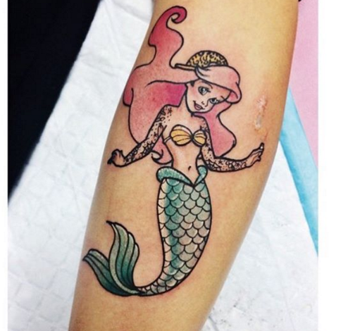 Elképesztő sellős tetkók földi hableányoknak - fotók