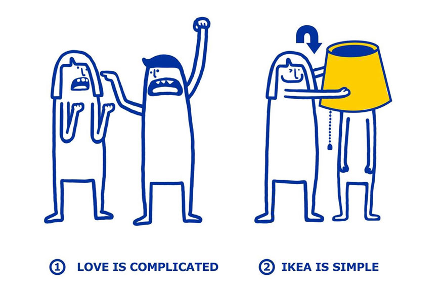 IKEA-megoldások párkapcsolati problémákra
