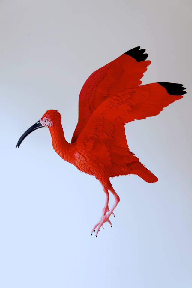 Lélegzetelállító papírállatokat készít egy művész Lélegzetelállító papírállatokat készít egy művész