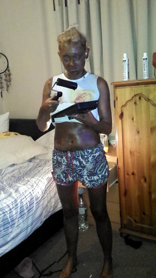 Teddy hengerrel barnított volna a nő - fotó