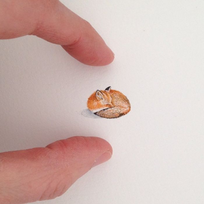 Miniatűr műalkotásokat készít az otthonülős anyuka