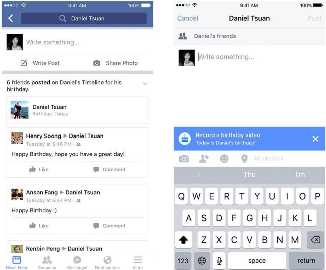 Mostantól így kívánhatsz boldog szülinapot a Facebookon