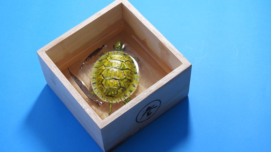 Hiperrealisztikus tengeri lények gyantából - csodás fotók