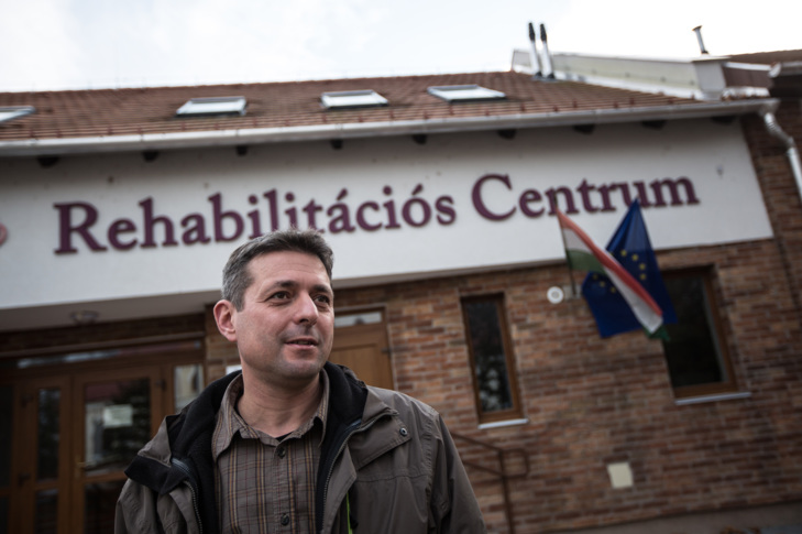 Arany Zoltán, a drogcentrum vezetője