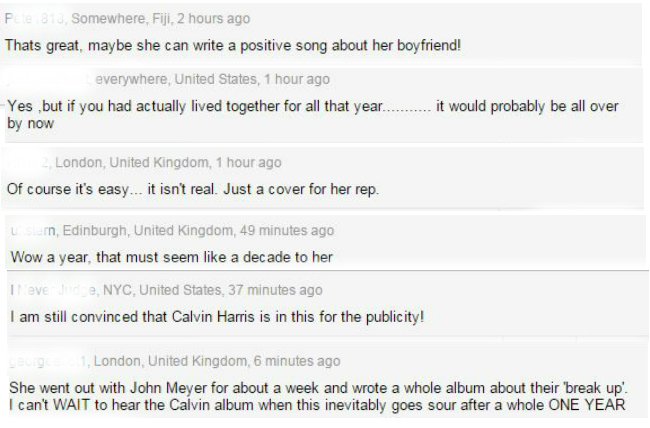 Kiakadtak: Taylor Swift első évfordulót ünnepel