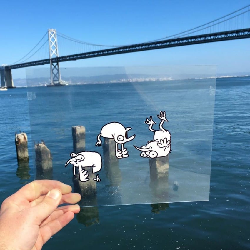 Vidám mesefigurákkal rajzolja tele a világot ez a kreatív művész Vidám mesefigurákkal rajzolja tele a világot ez a kreatív művész