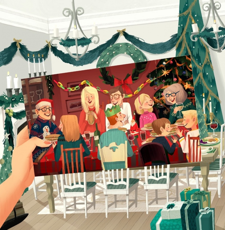 15 szívmelengető illusztráció a család fontosságáról és szeretetéről