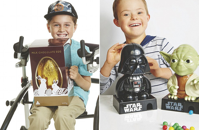 Fogyatékkal élő gyerekek lettek a húsvéti katalógus főszereplői