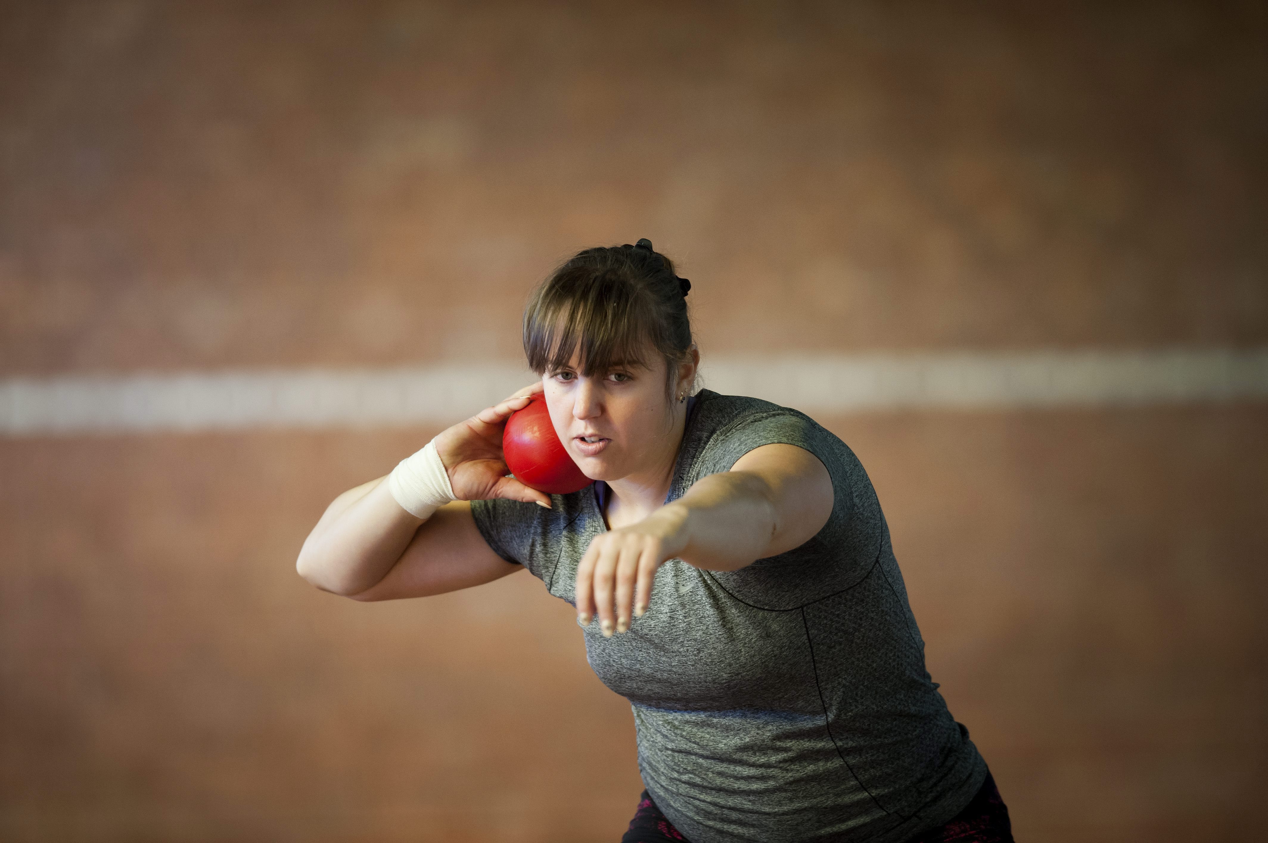 Márton Anita edzés közben/MTI Fotó: Czeglédi Zsolt 