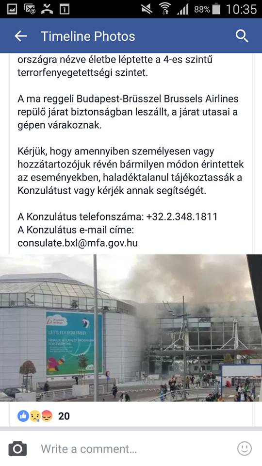 Robbantottak a brüsszeli repülőtéren és a metróban is - több halálos áldozat is van Robbantottak a brüsszeli repülőtéren és a metróban is - több halálos áldozat is van