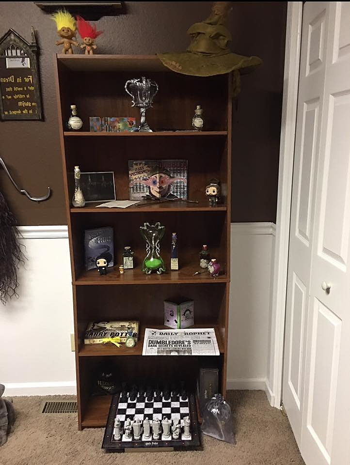 Egy igazi Harry Potter birodalmat rendezett be gyermekének a kreatív anyuka - képek Egy igazi Harry Potter birodalmat rendezett be gyermekének a kreatív anyuka - képek