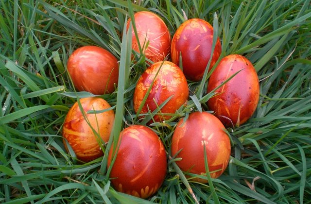 Tojásfestés természetesen