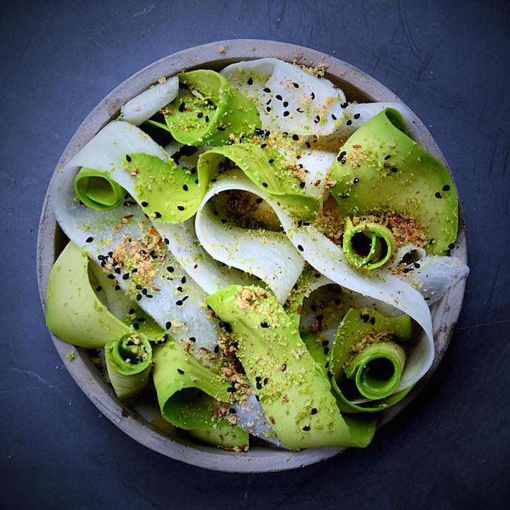 Avokádótálalás művészi fokon