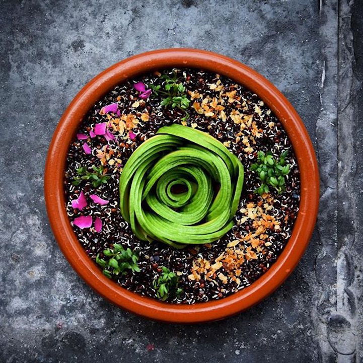 Avokádótálalás művészi fokon