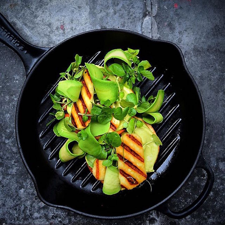 Avokádótálalás művészi fokon