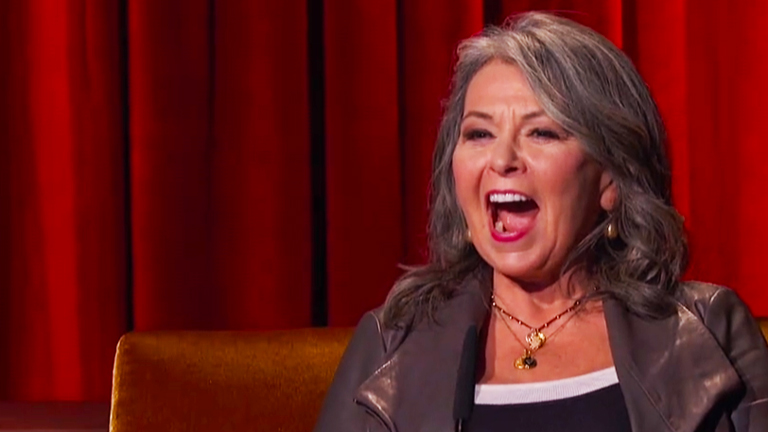 Roseanne a Green Tea Party színeiben indult (Fotó: Tumblr)