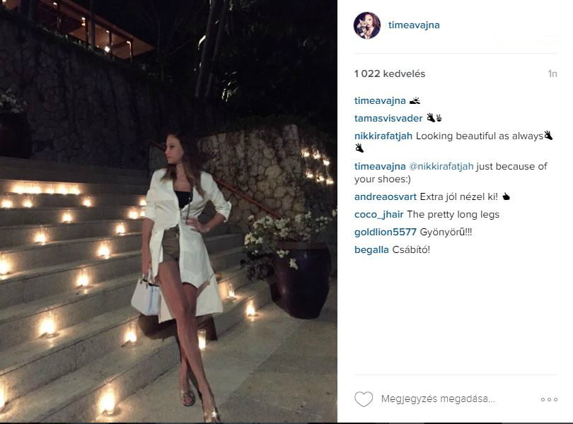 Vajna Tímea ezt is megenegedheti magának