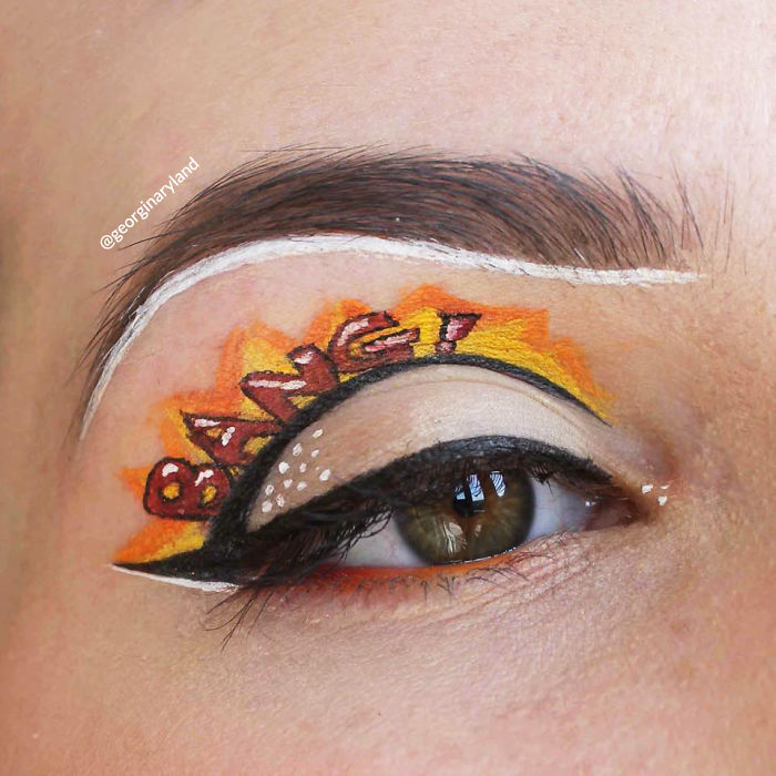 Mesés műalkotások a szemhéjon - fotók Mesés műalkotások a szemhéjon - fotók