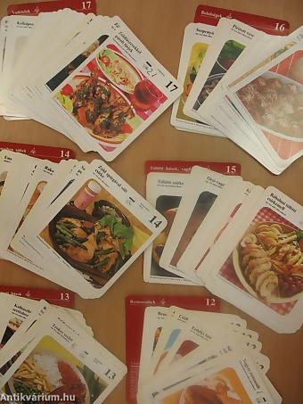 Retró szakácskönyvek és receptgyűjtemények: a Planétás-kártyák Retró szakácskönyvek és receptgyűjtemények: a Planétás-kártyák
