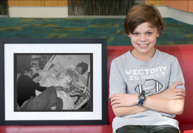 Saját fotóikkal népszerűsítik a szervadományozást az átültetésen átesett gyerekek