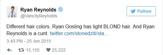 Újra apa lesz Ryan Gosling és Ryan Reynolds