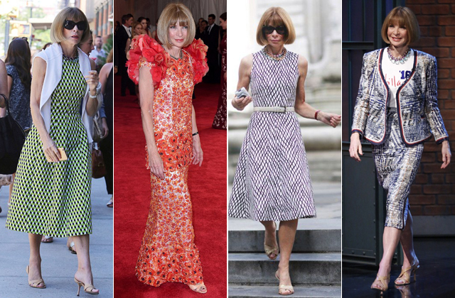 Anna Wintour évtizedek óta ugyanolyan szandálban jár - fotók Anna Wintour évtizedek óta ugyanolyan szandálban jár - fotók