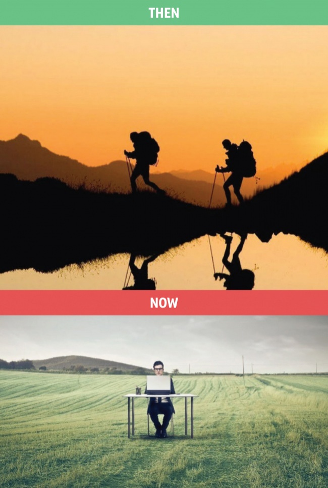 Jelen vs múlt: képek, amik jól mutatják, hogy változnak az idők - 1.